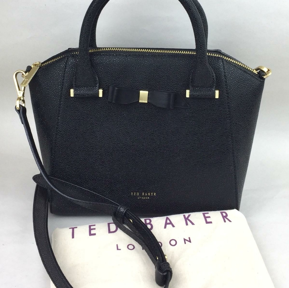 Ted Baker London Janne Bow Leather Tote